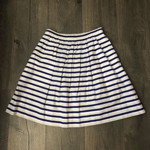 JCrew striped skirt size 2 like new
